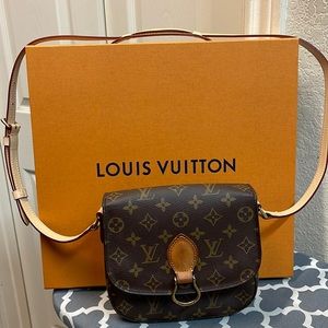 RARE Authentic Louis Vuitton Saint Cloud MM Bag **MADE IN GERMANY**